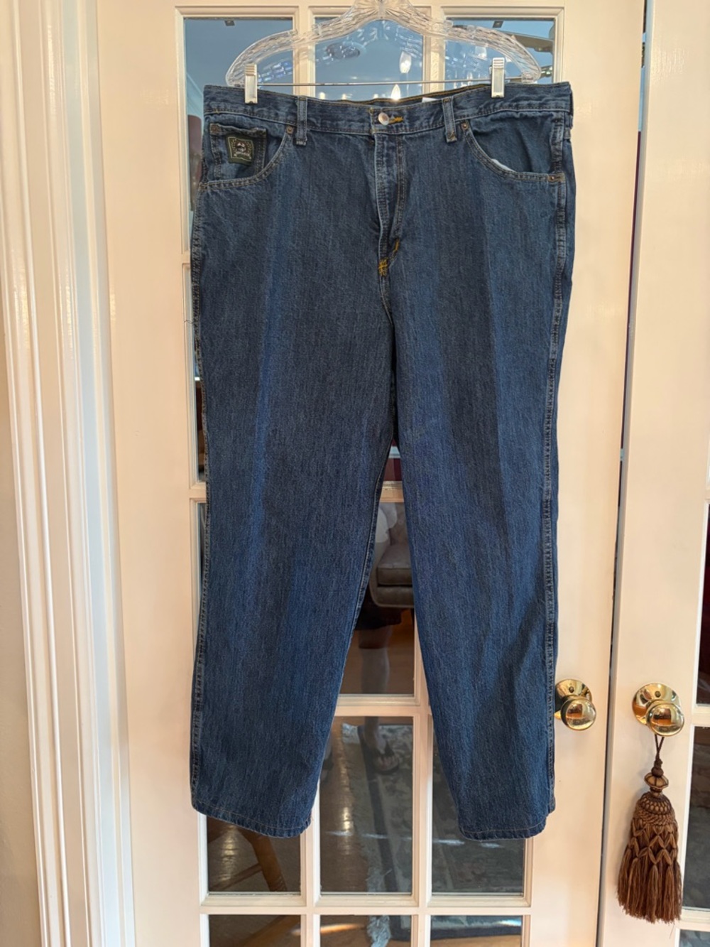 Cinch Men’s Straight Jeans in Dark Blue
